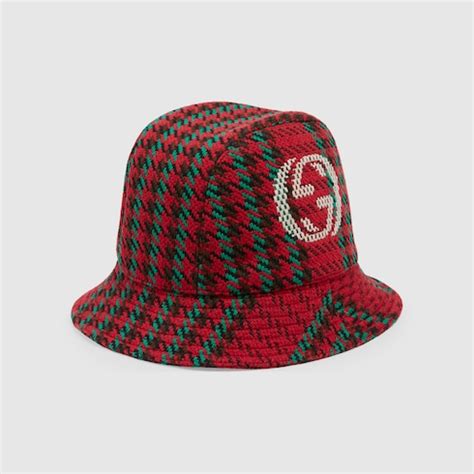 bucket list gucci|Gucci bucket hat houndstooth.